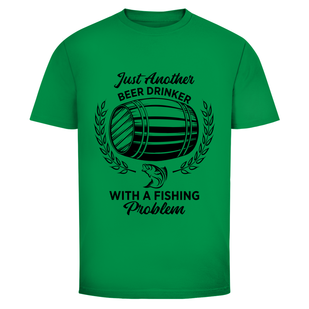 BEER DRINKER - With a FISHING Problem
