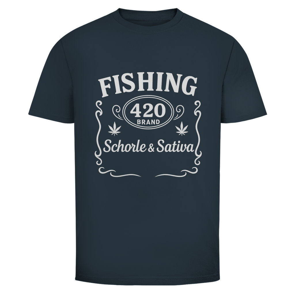 Fishing 420 Shirt – Schorle & Sativa Angler T-Shirt