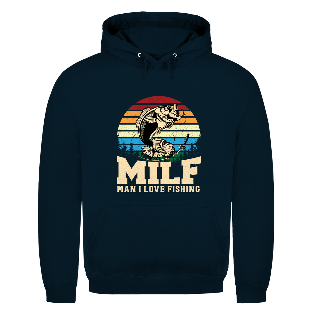 Herren Hoodie Milf
