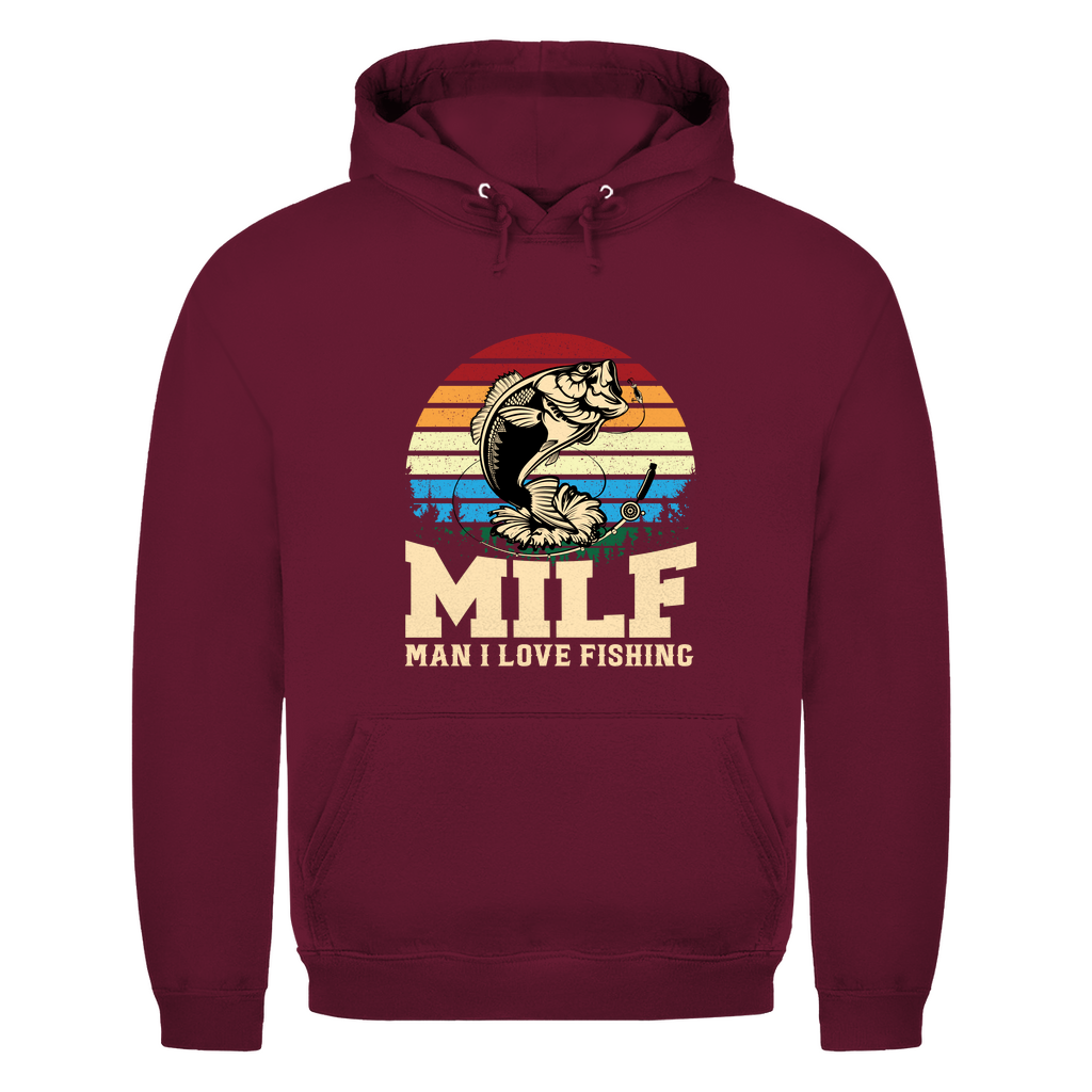 Herren Hoodie Milf