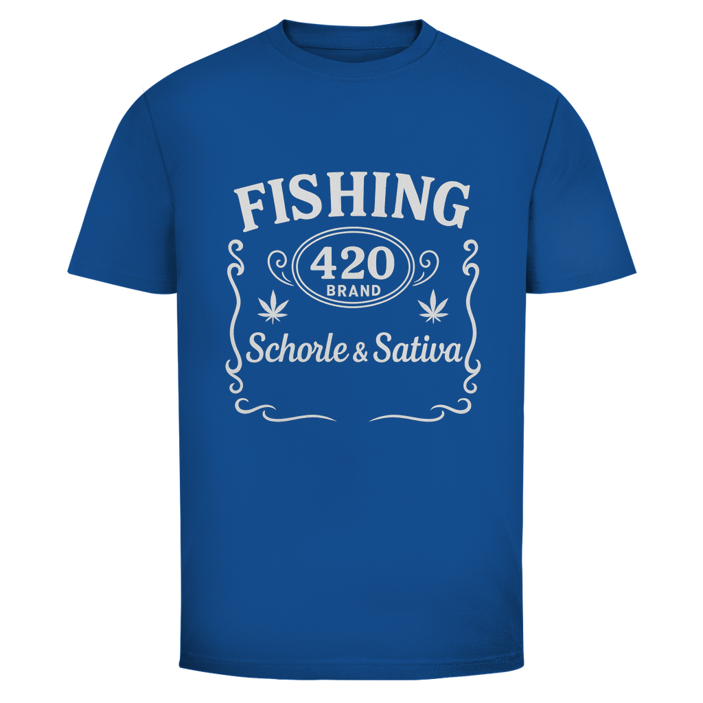 Fishing 420 Shirt – Schorle & Sativa Angler T-Shirt