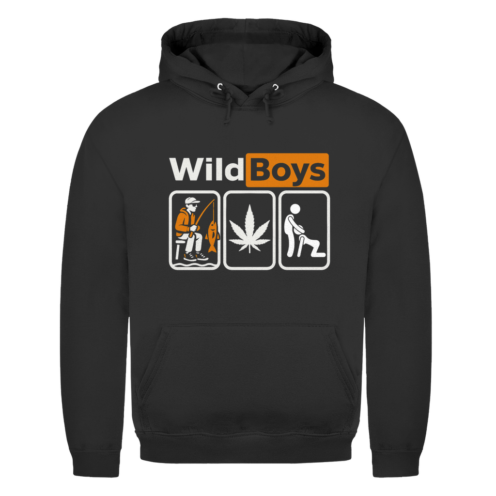 Wild Boys Hoodie – Die 3 Gebote | Bubatz Edition | Angler Streetwear