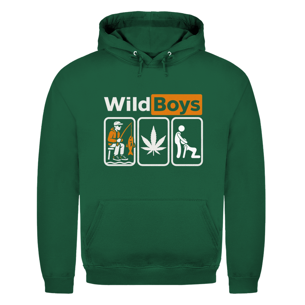 Wild Boys Hoodie – Die 3 Gebote | Bubatz Edition | Angler Streetwear