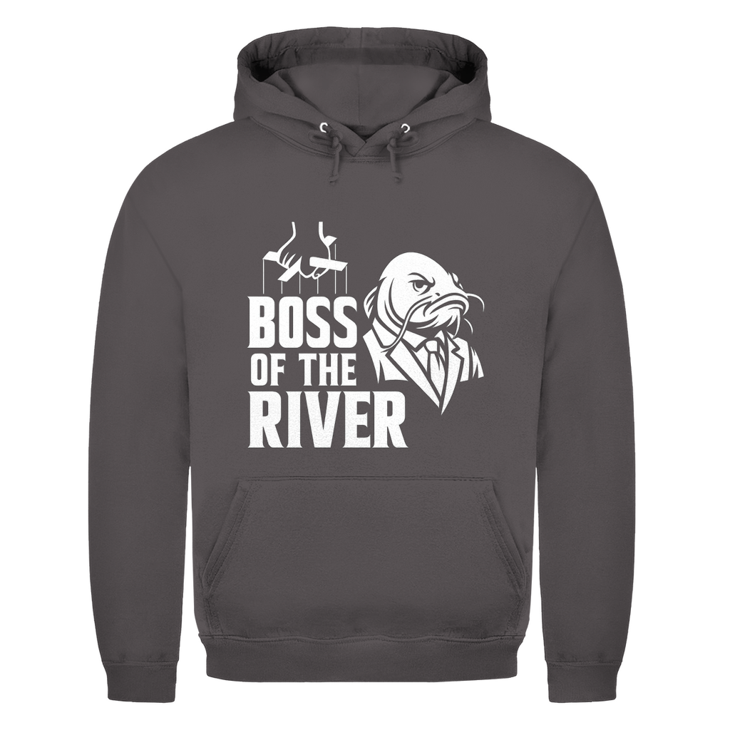 Boss of the River – Der Hoodie für echte Wallerbosse
