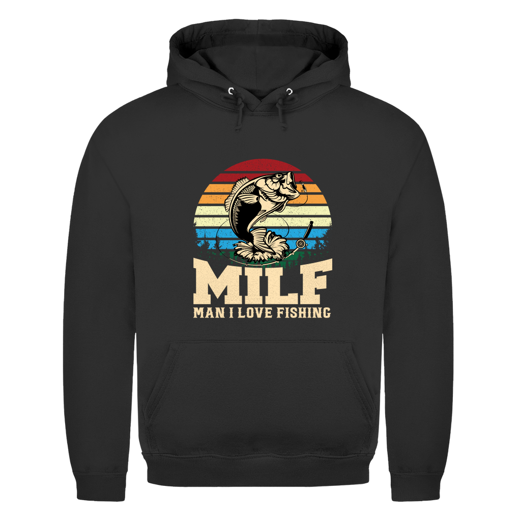 Herren Hoodie Milf