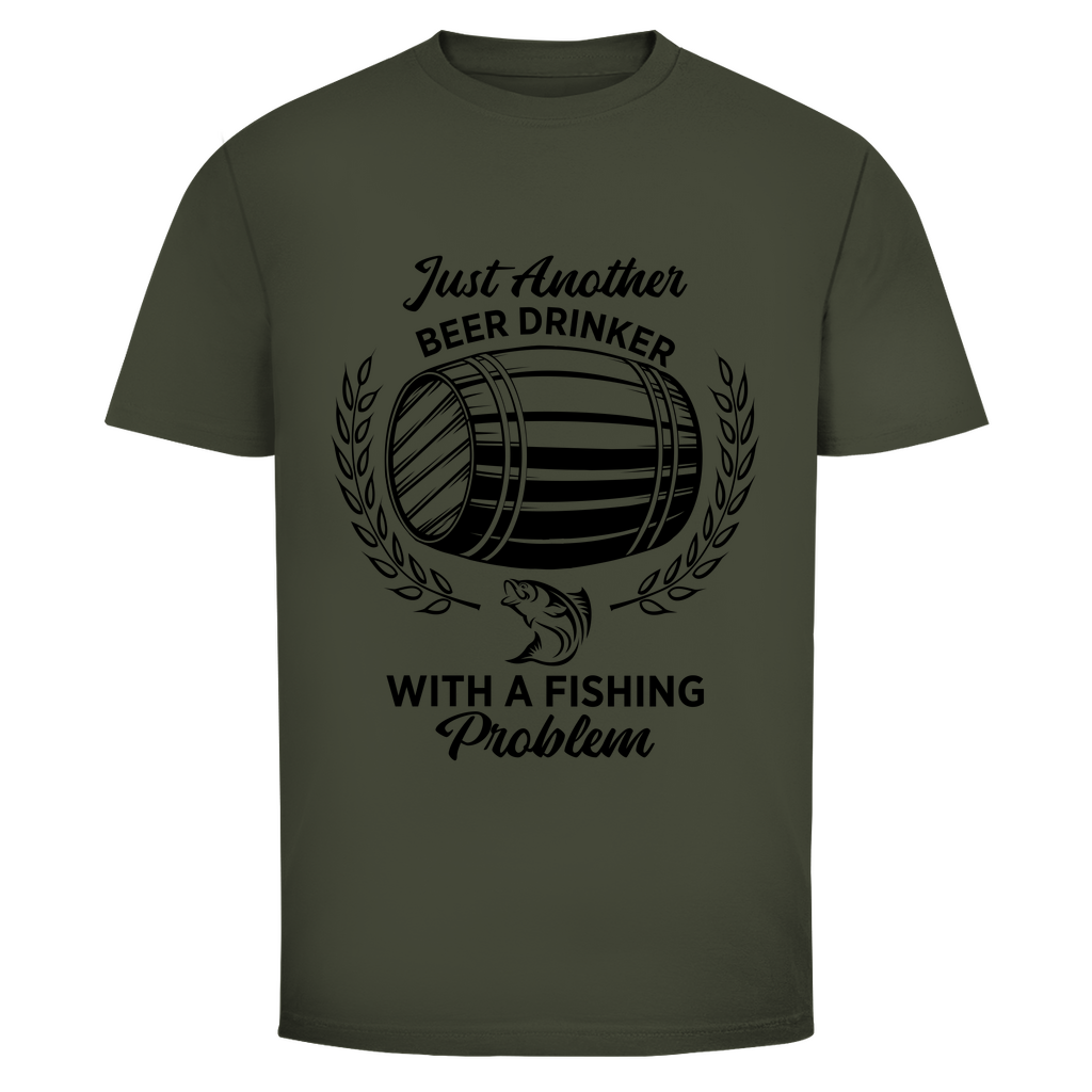 BEER DRINKER - With a FISHING Problem