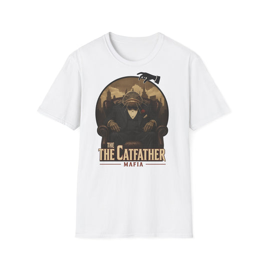 Mafia Fisherman T-Shirt, Men Women Unisex Tee, Angel Tees, Wels Fish Design Shirt, Fishing Gift