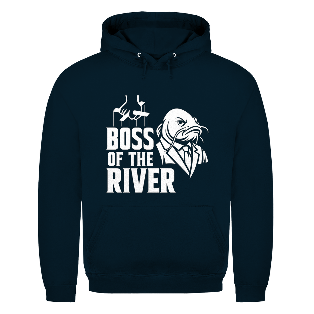 Boss of the River – Der Hoodie für echte Wallerbosse