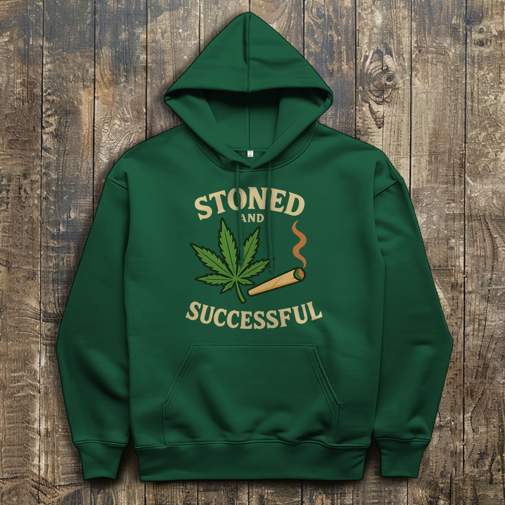 Stoned and Successful Hoodie – 420 Streetwear