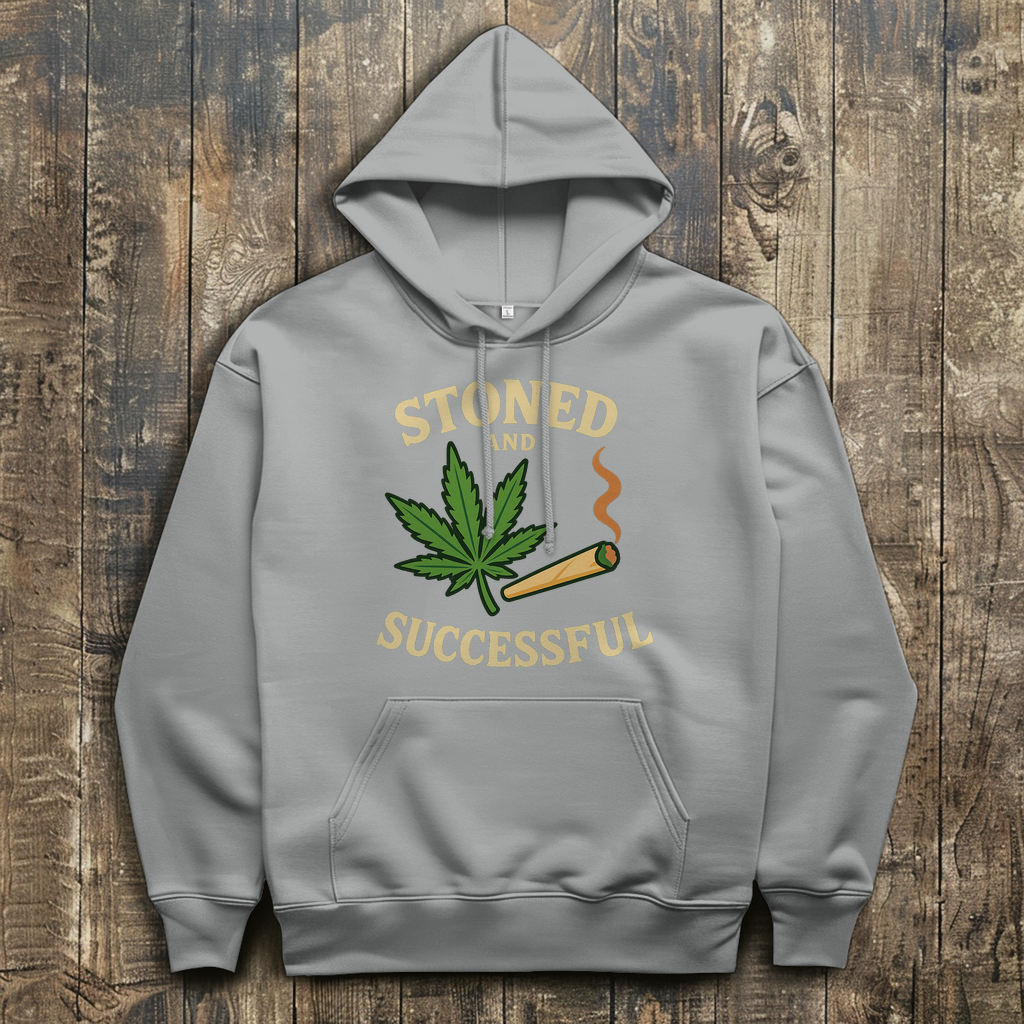 Stoned and Successful Hoodie – 420 Streetwear