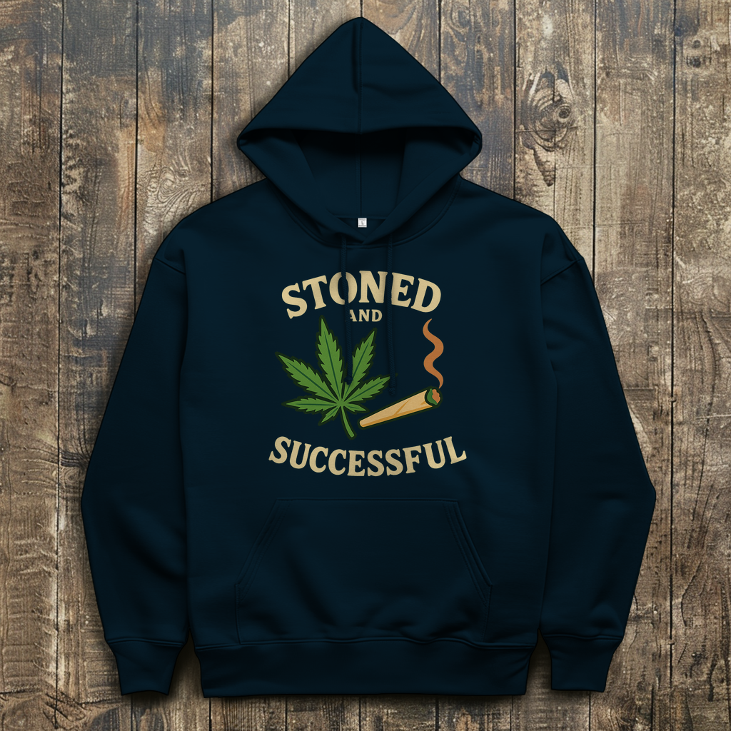 Stoned and Successful Hoodie – 420 Streetwear