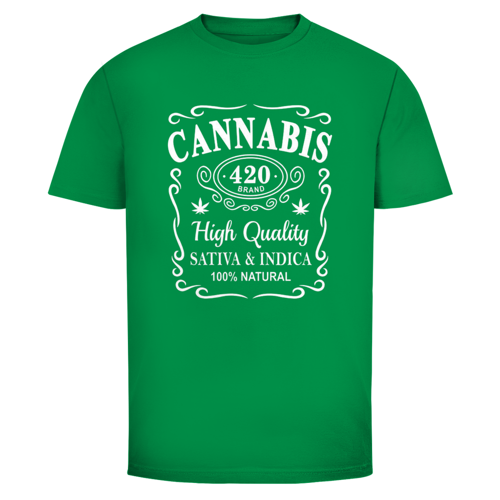 High Quality Green Label – Premium Cannabis T-Shirt