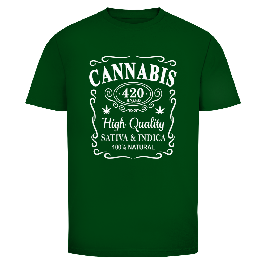 High Quality Green Label – Premium Cannabis T-Shirt