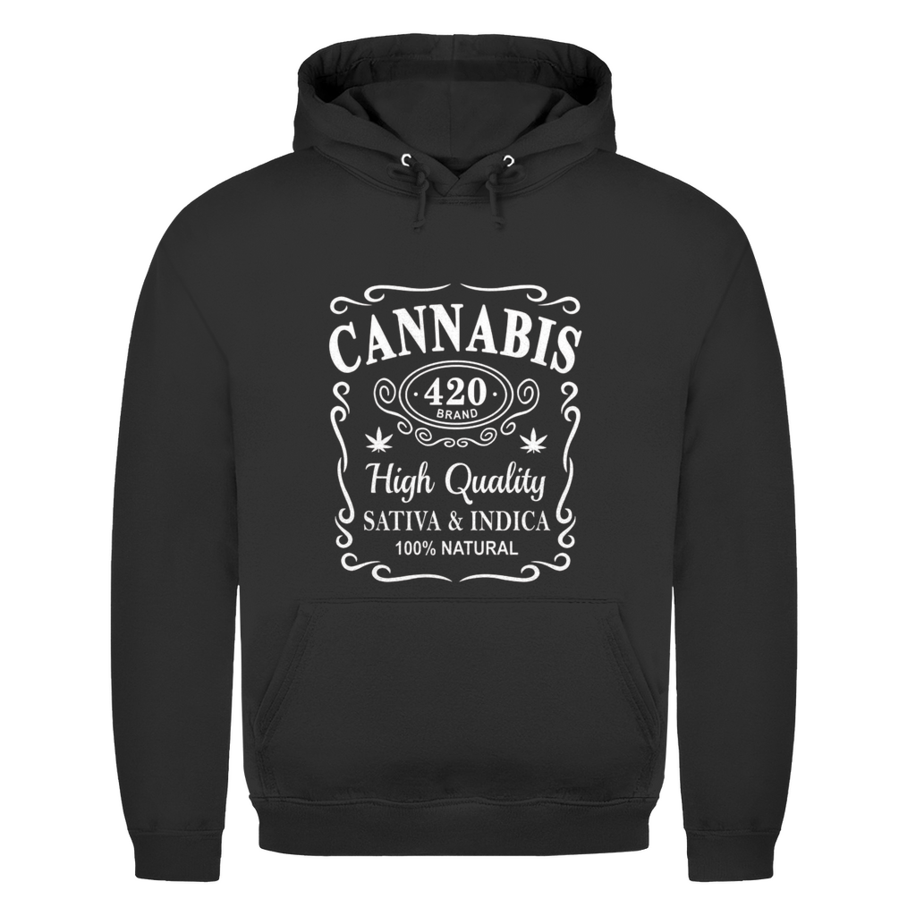 Cannabis Label Hoodie – Premium 420 Streetwear