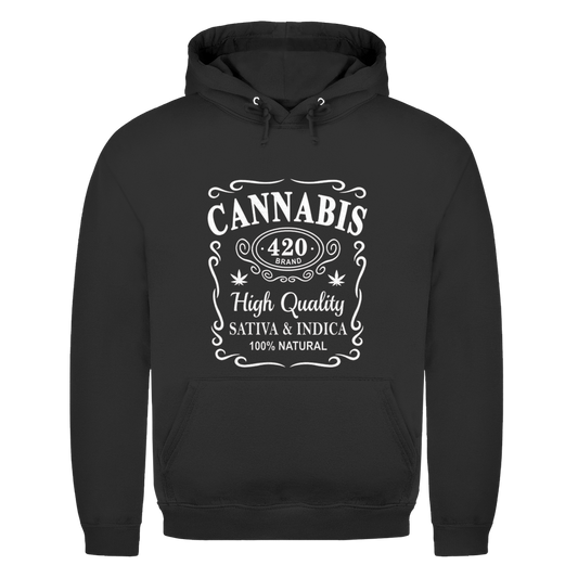 Cannabis Label Hoodie – Premium 420 Streetwear
