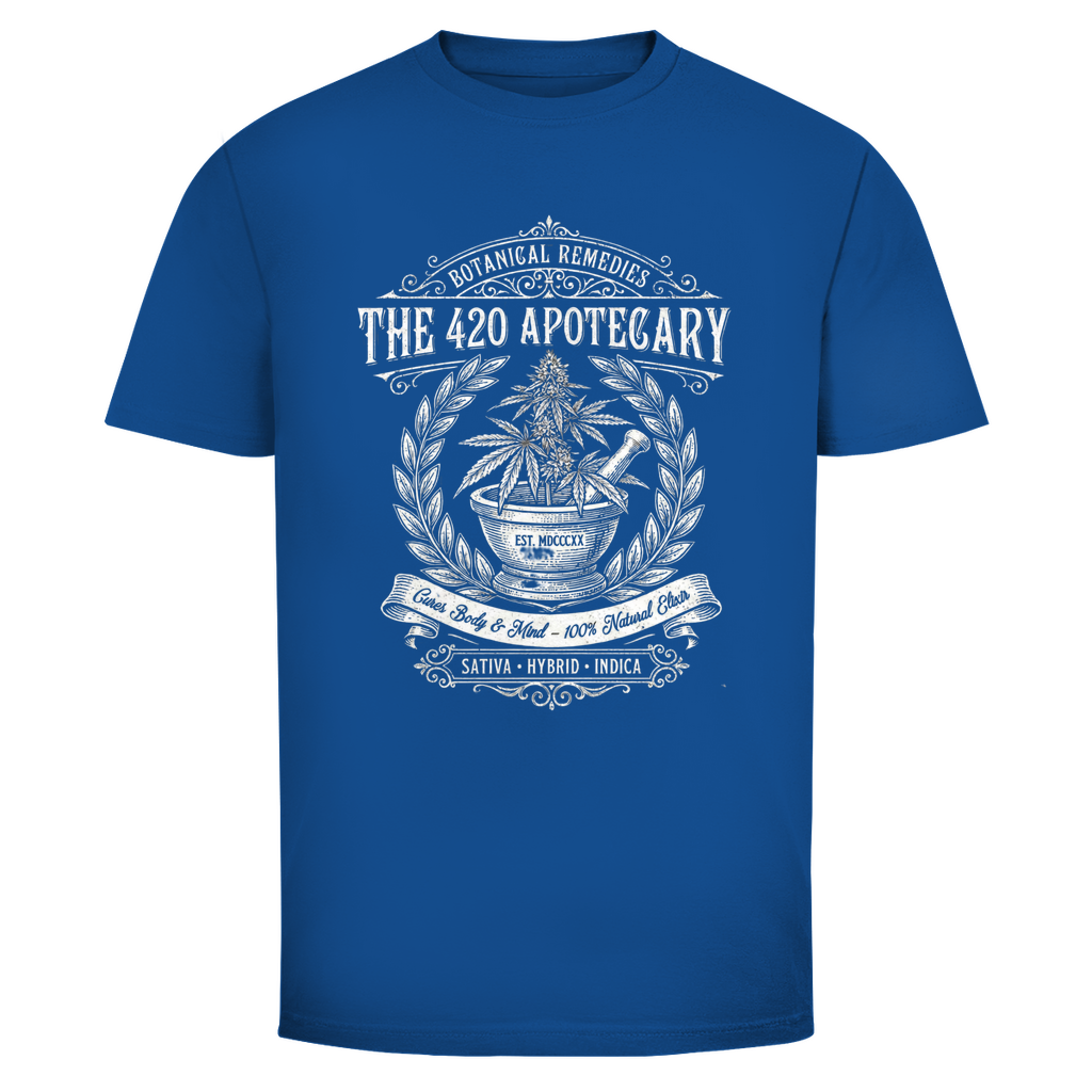 The 420 Apothecary – Vintage Cannabis T-Shirt | Herbal Blend Streetwear