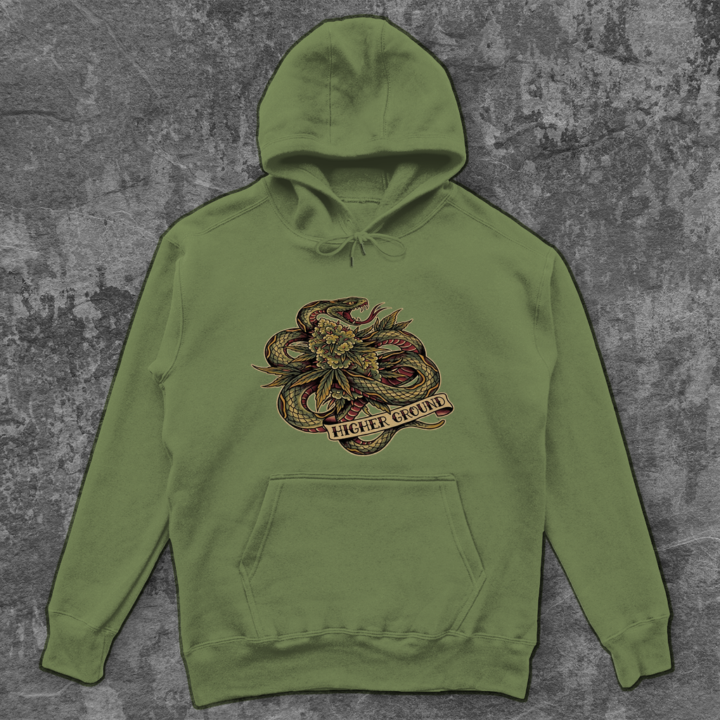 Higher Ground – Unisex Oversize Hoodie | Streetwear Style von Wild Boys