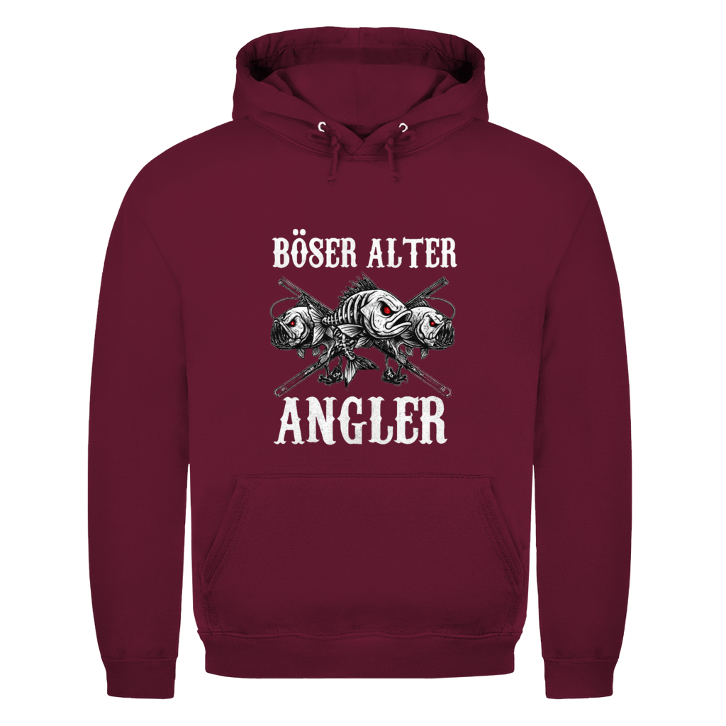 Böser alter Angler – Herren Hoodie
