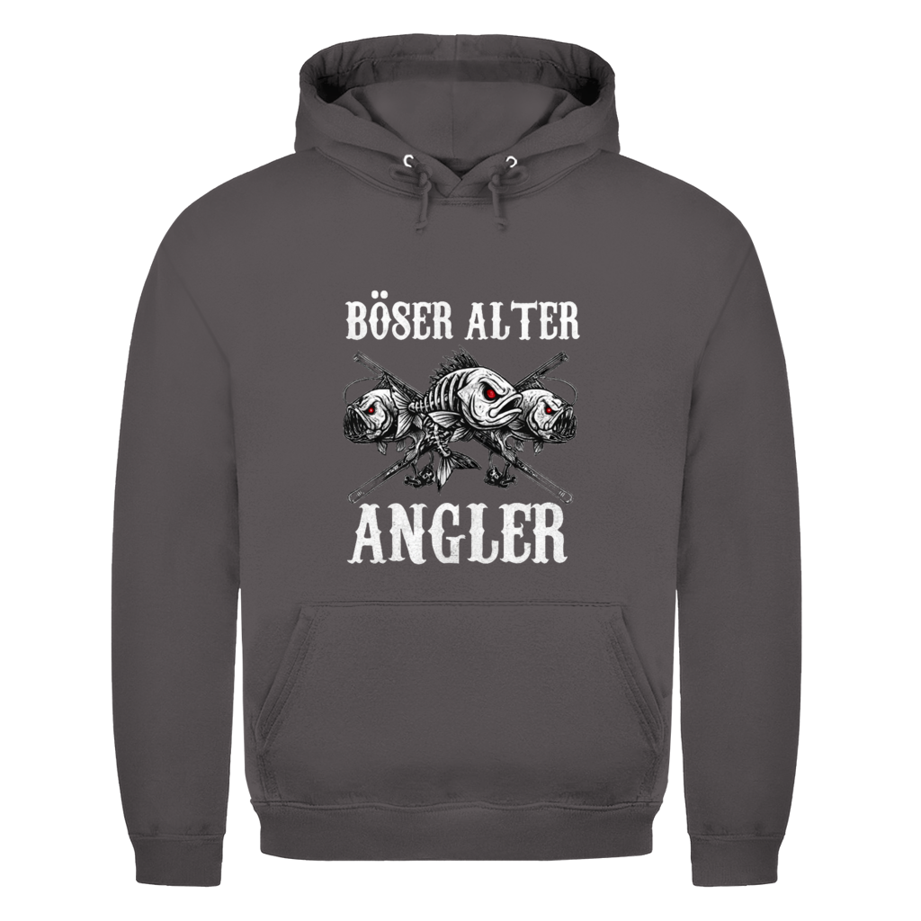Böser alter Angler – Herren Hoodie