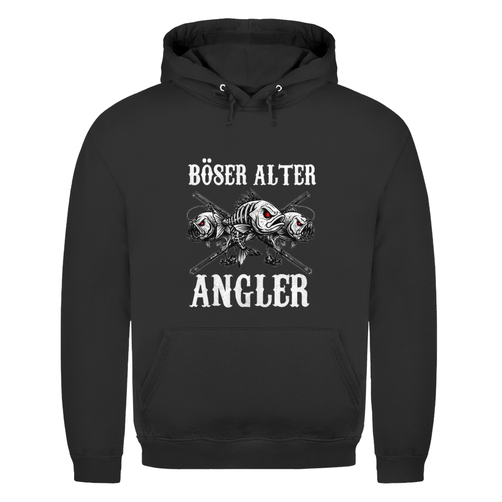 Böser alter Angler – Herren Hoodie