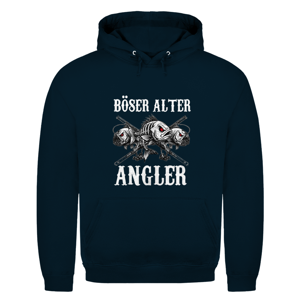 Böser alter Angler – Herren Hoodie