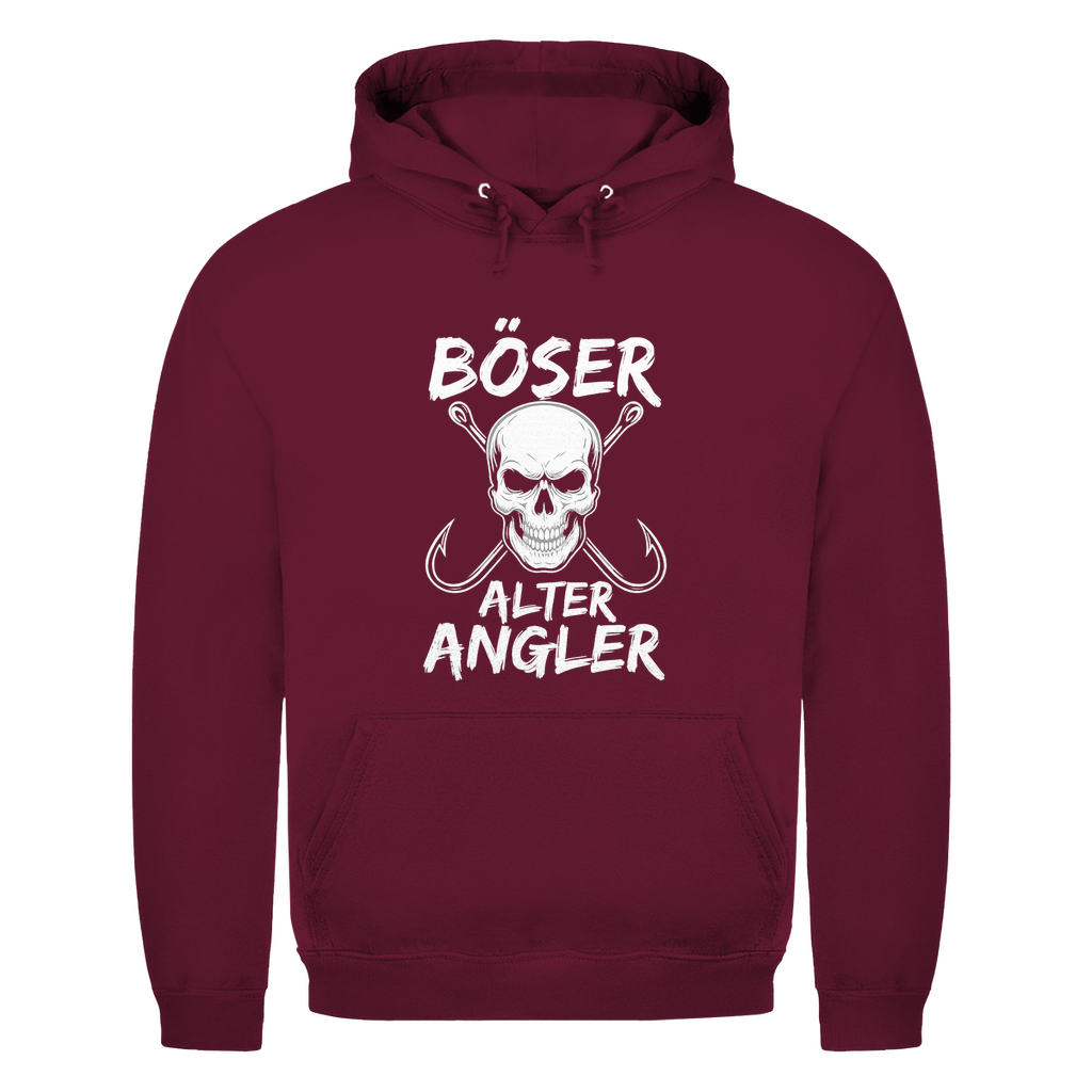 🐟 Böser alter Angler Hoodie – Das Original von Wild Boys Fishing!