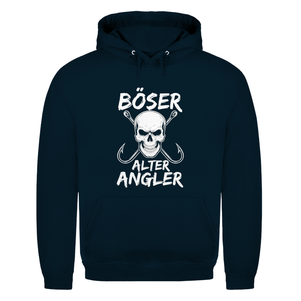 🐟 Böser alter Angler Hoodie – Das Original von Wild Boys Fishing!