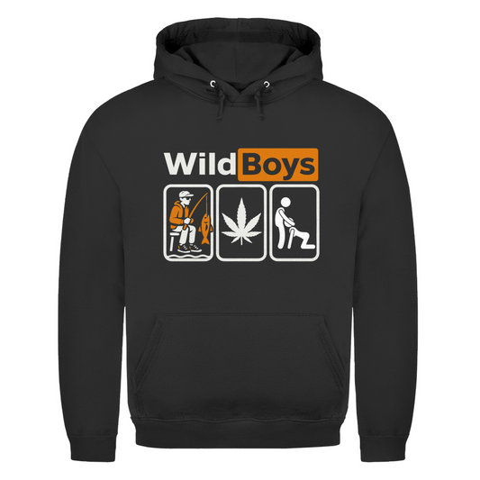 Wild Boys Hoodie – Die 3 Gebote | Bubatz Edition | Angler Streetwear