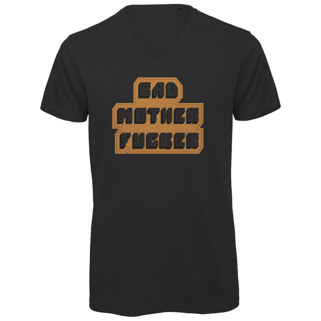 Herren Premium Bio V-Neck T-Shirt Bad