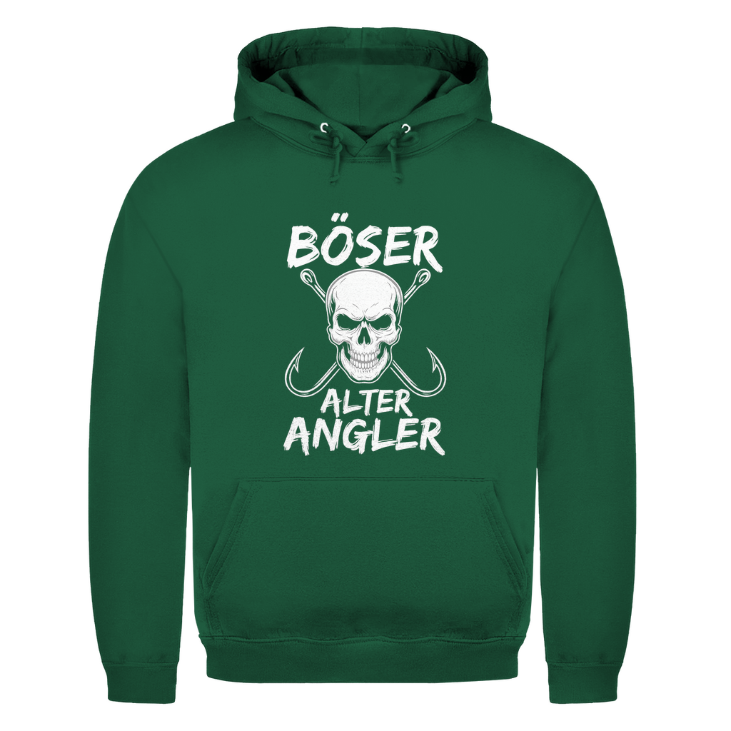 🐟 Böser alter Angler Hoodie – Das Original von Wild Boys Fishing!