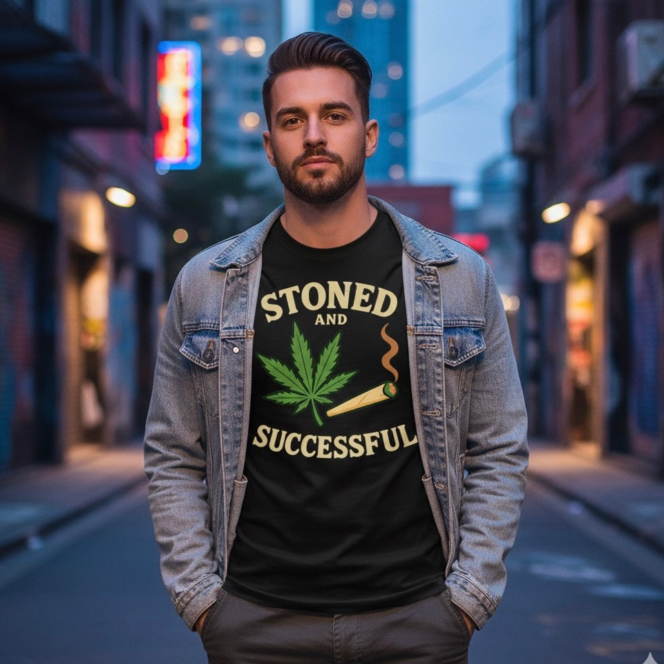 Stoned and Successful Herren T-Shirt