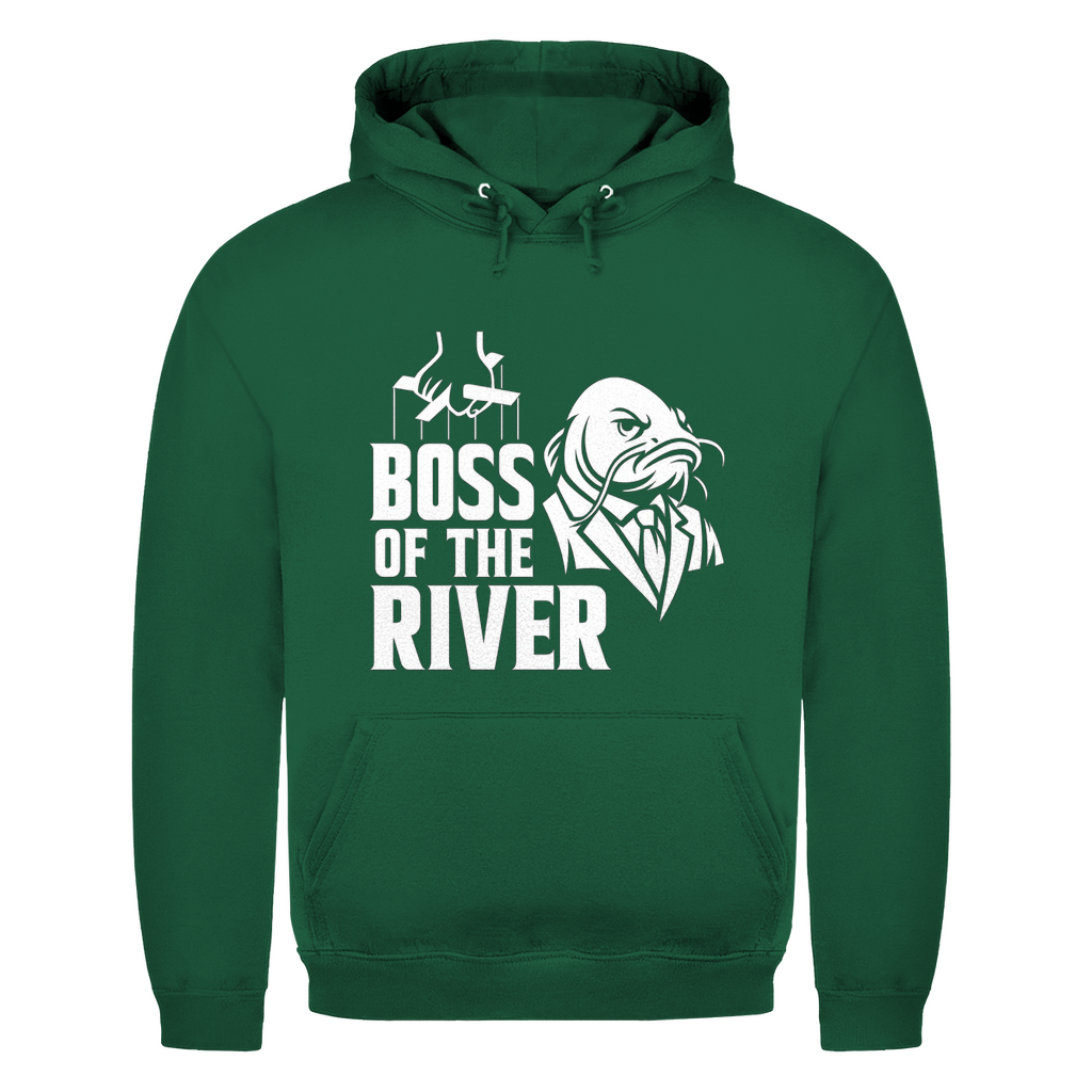 Boss of the River – Der Hoodie für echte Wallerbosse