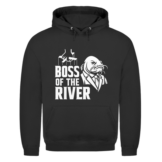 Boss of the River – Der Hoodie für echte Wallerbosse