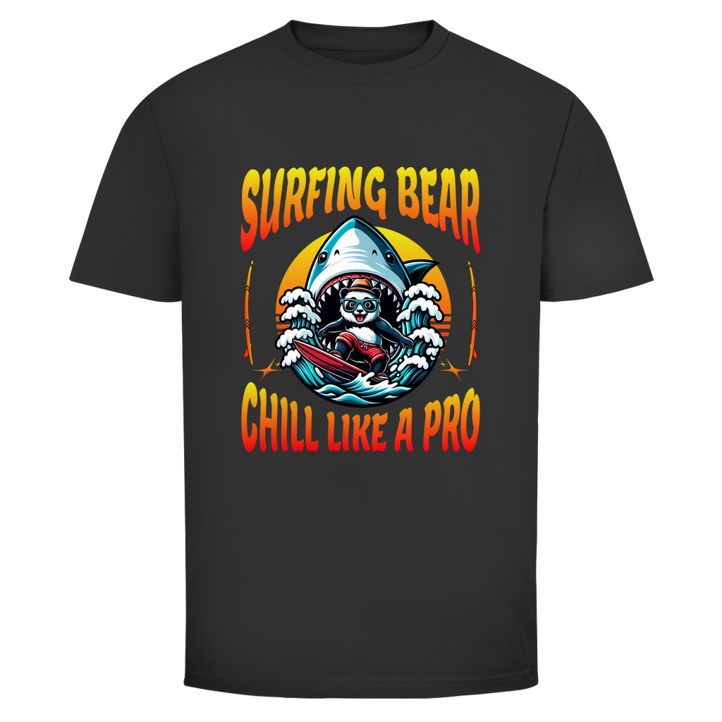 Surfing Bear -Chill Like a Pro