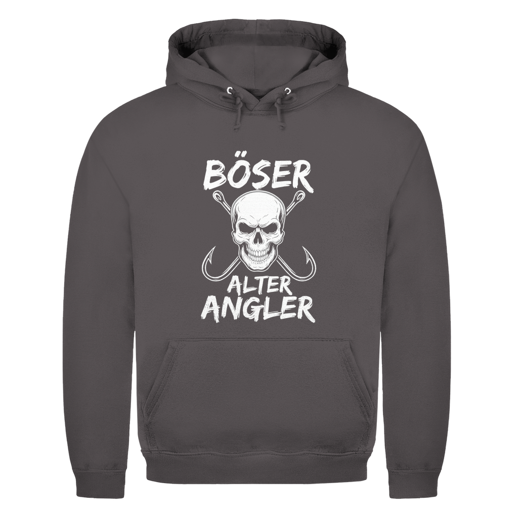 🐟 Böser alter Angler Hoodie – Das Original von Wild Boys Fishing!