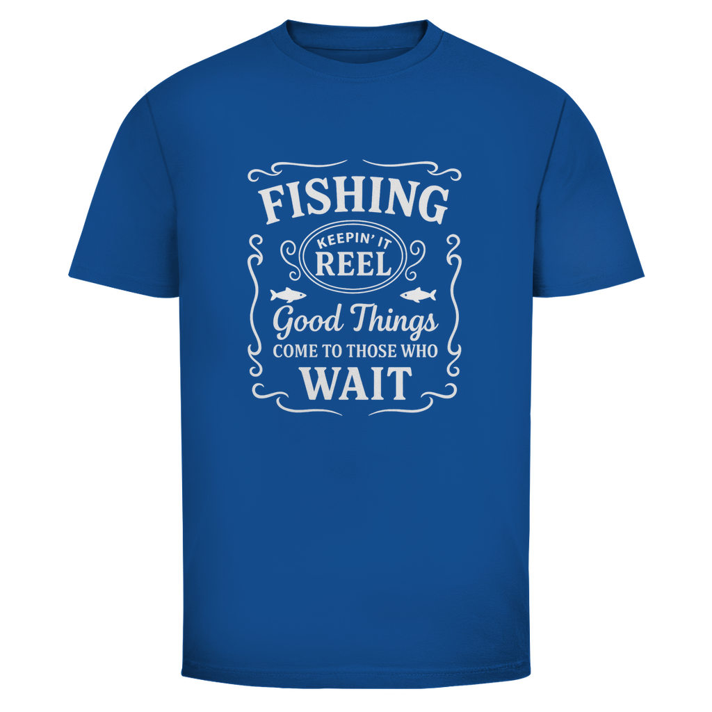 „Fishing Shirt – Keepin’ it Reel | Angler T-Shirt mit Spruch“